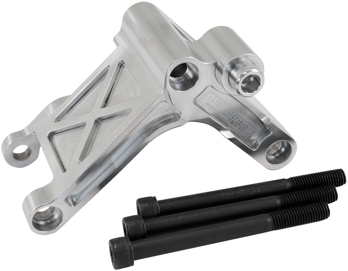 AEROFLOW CHEV LS ALTERNATOR BRACKET VE VF COMMODORE BELT LINE POL