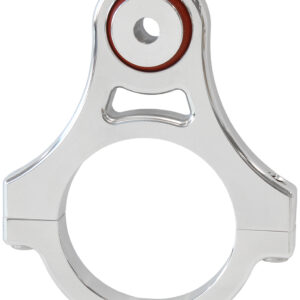 Aeroflow AF64-4107 4 inch polished billet aluminium exhaust hanger with soft high temperature bushing