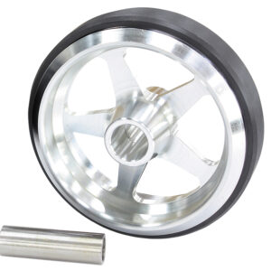 Aeroflow Billet Wheelie Bar Wheel 10000Ft/Lbs Load 3/8-1/2 Sleev AF64-4360