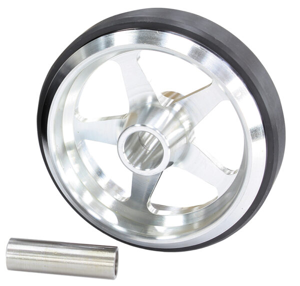 Aeroflow Billet Wheelie Bar Wheel 10000Ft/Lbs Load 3/8-1/2 Sleev AF64-4360