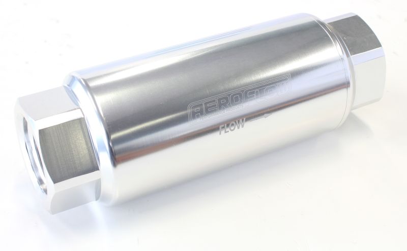 Aeroflow Aeroflow Pro Filter 60 Micron Silver Female-12ORB 2 X 5.5"