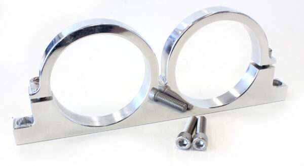 Aeroflow Aeroflow Billet Dual Bracket For 2.5" Diam Filter AF64-2150 AF66-2246