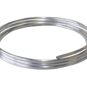 Aeroflow 1/4" Alloy Hard Line (6.35mm) Natural Finish (Raw) 25Ft 7.5M