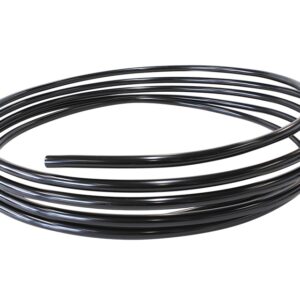 Aeroflow 1/4" Alloy Hard Line (6.35mm) Black ANodised E85 25Ft 7.5M