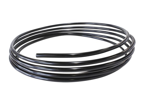 Aeroflow 1/4" Alloy Hard Line (6.35mm) Black ANodised E85 25Ft 7.5M