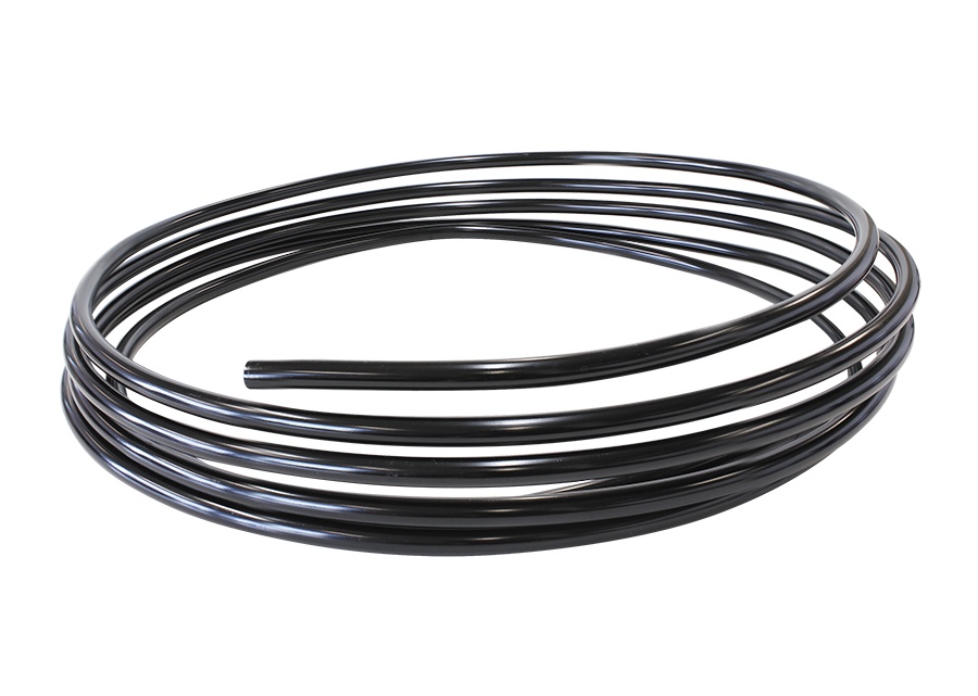 Aeroflow 1/4" Alloy Hard Line (6.35mm) Black ANodised E85 25Ft 7.5M