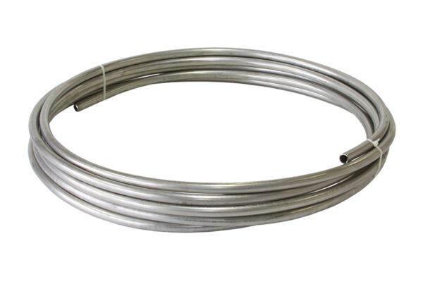 Aeroflow 1/2" SS Hard Line (12.7mm) Stainless Steel 25Ft 7.5M