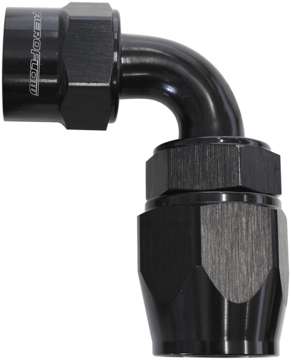 Aeroflow -10AN 90 Degree Kryptalon Lightweight Big Bore 1 Piece