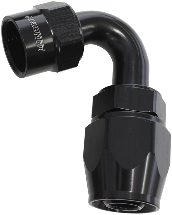 Aeroflow -10AN 120 Degree Kryptalon Lightweight Big Bore 1 Piece