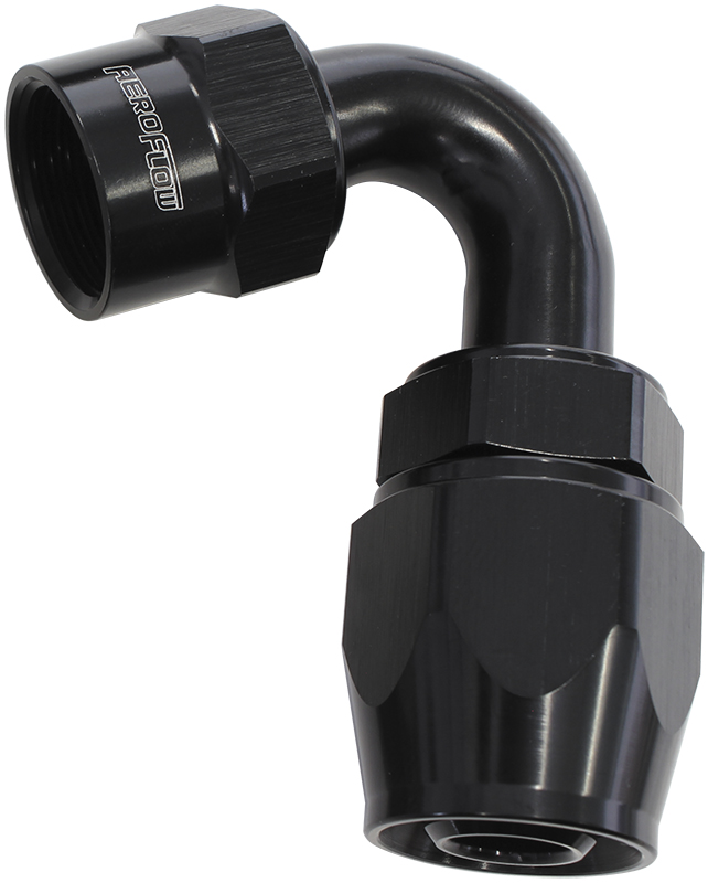 Aeroflow -12AN 120 Degree Kryptalon Lightweight Big Bore 1 Piece