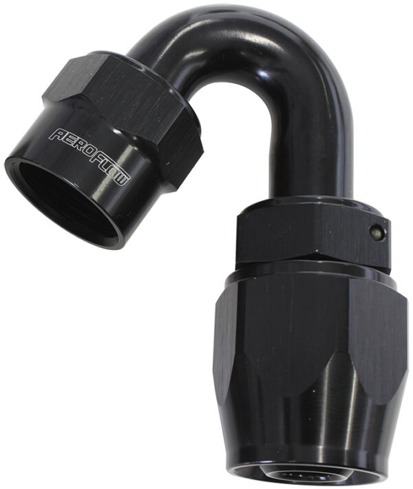 Aeroflow -10AN 150 Degree Kryptalon Lightweight Big Bore 1 Piece