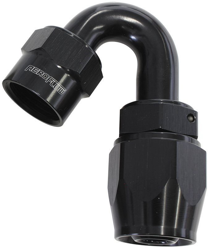 Aeroflow -16AN 150 Degree Kryptalon Lightweight Big Bore 1 Piece