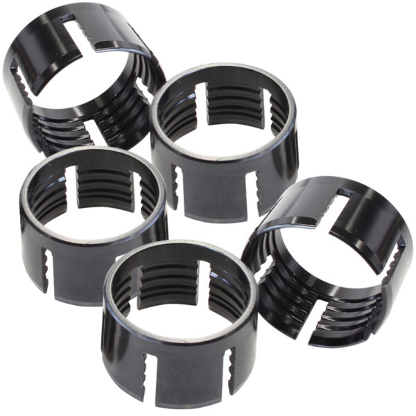 Aeroflow 7000 Series Replacement Olives5 Pieces Per Pack -10AN Black
