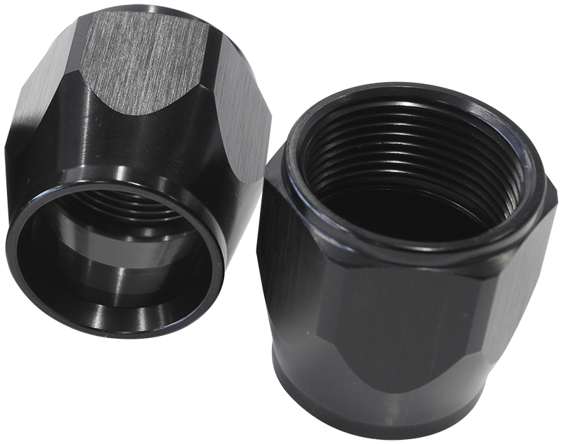 Aeroflow 7000 Series Replacement Socketnut Hard ANodised Black AF7030-08