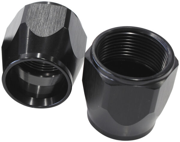 Aeroflow 7000 Series Replacement Socketnut Hard ANodised Black AF7030-10