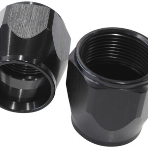 Aeroflow 7000 Series Replacement Socketnut Hard ANodised Black AF7030-16