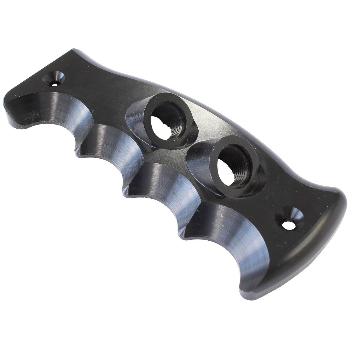 AEROFLOW Bang Shift RH Drivers Dual Button Pistol Grip Handle Side Plate, Black - Image 2