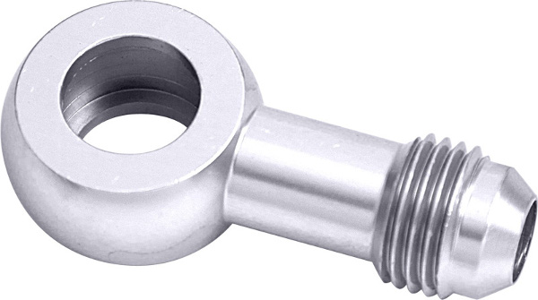 Aeroflow Banjo 14mm To -4AN Silver