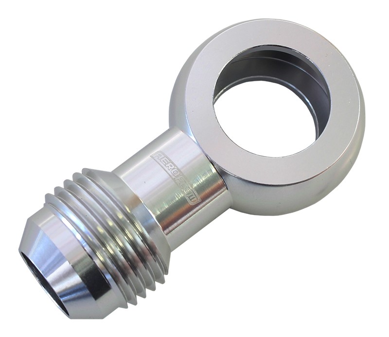 Aeroflow Banjo 16mm /5/8" To -10AN Silver
