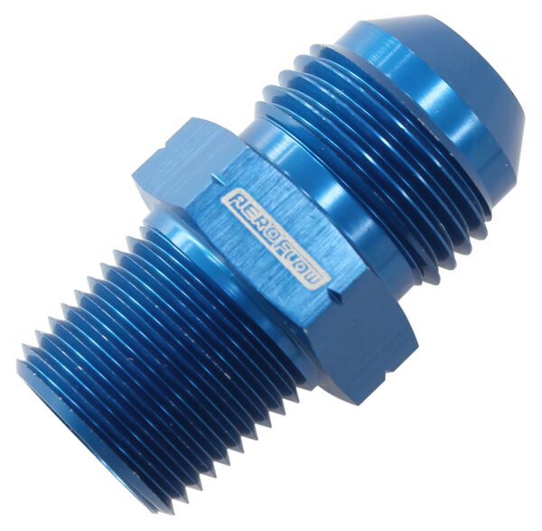 Aeroflow 1/2" BSP Tapered To -8AN British Std Pipe Tapered AF758-08