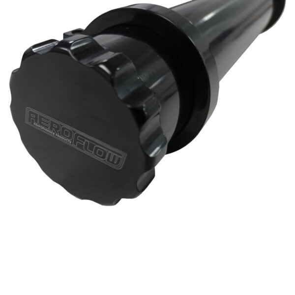 AEROFLOW Billet Aluminium Radiator Overflow Header Tank, Black - Image 4