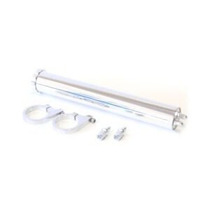 AEROFLOW Billet Aluminium Radiator Overflow Header Tank, Polished