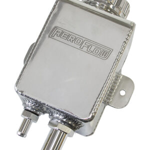 Aeroflow Fabricated P/Steer Tank Square-10 & -6ORB Ports Polished