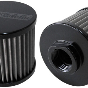 Aeroflow -10AN SS Billet Breather With Female -10AN Re-Usable AF77-2000BLK