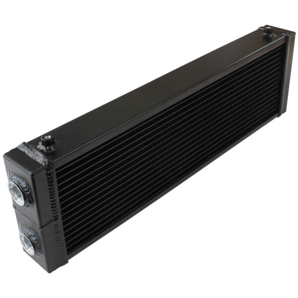 AEROFLOW Small Universal Dual Pass Heat Exchanger, -12 ORB Ports - Image 2