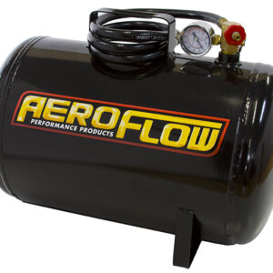 Aeroflow 5 Gal Portable Air Tank Black With Tank Valve 125 Max Operat