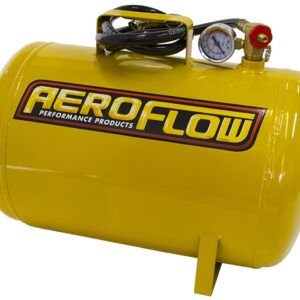 Aeroflow 5 Gal Portable Air Tank Yellowwith Tank Valve 125 Max Operat