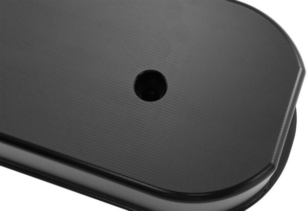 Aeroflow GM LS Billet Valve Cover Set, Black Finish with No Logo - Image 2