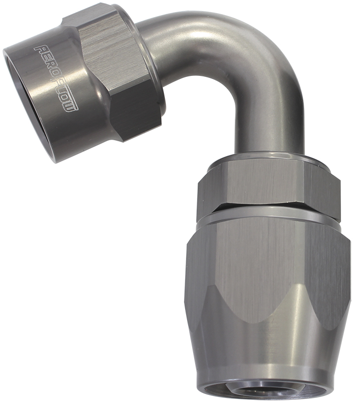 Aeroflow -8AN 120 Degree Kryptalon Lightweight Big Bore Titanium