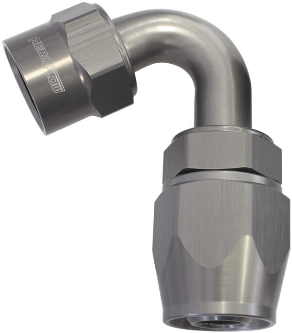 Aeroflow -10AN 120 Degree Kryptalon Lightweight Big Bore Titanium