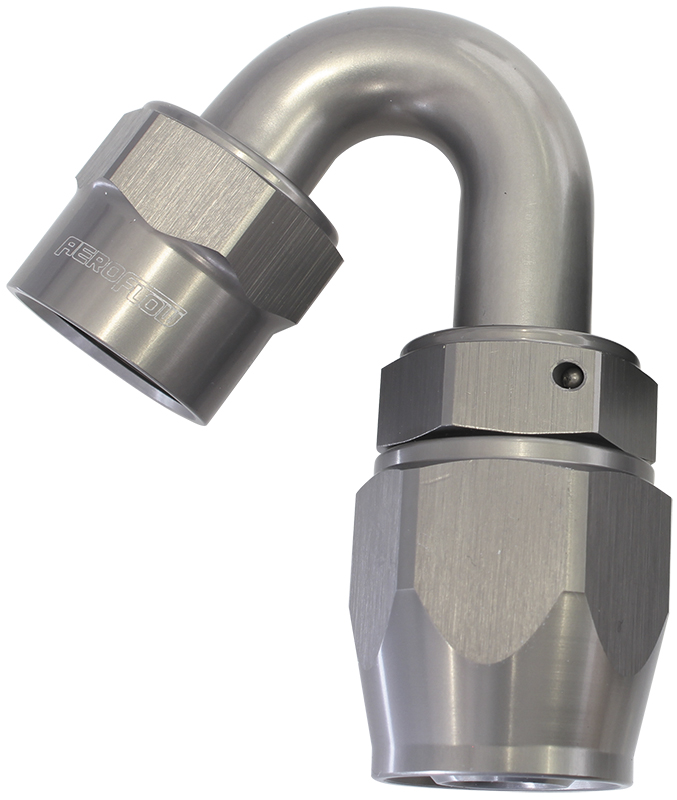 Aeroflow -8AN 150 Degree Kryptalon Lightweight Big Bore Titanium