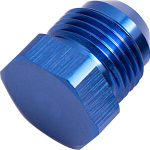 Aeroflow Flare Plug Male -20AN Blue Male Flare Plug -20AN