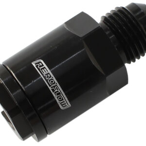 Aeroflow Push On Fuel Fitting LS1 Lti 5/16 Return Side Black -6AN