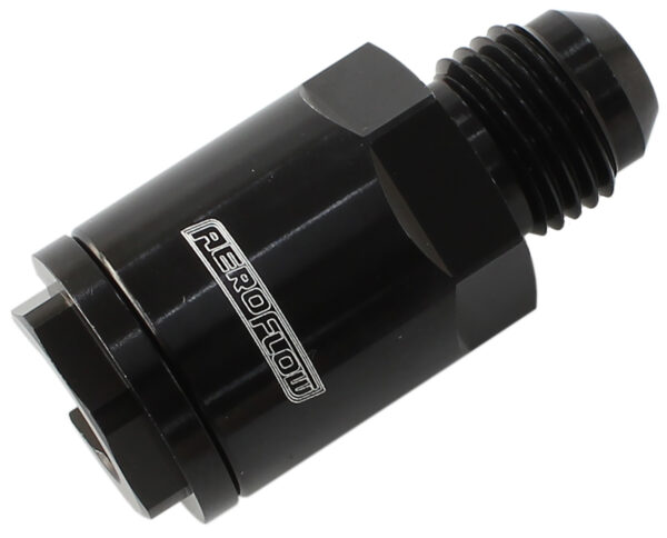 Aeroflow Push On Fuel Fitting LS1 Lti 5/16 Return Side Black -6AN