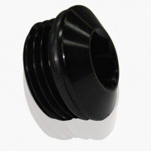 Aeroflow ORB Slimline Port Plug -6AN Black Finish