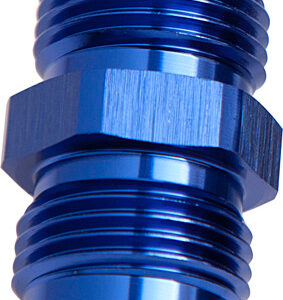 Aeroflow Male Flare Union -16AN Blue -16AN To -16AN Straight