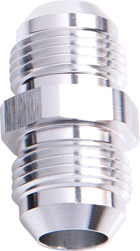 Aeroflow Male Flare Union -20AN Silver -20AN To -20AN Straight
