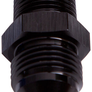 Aeroflow Male Flare -3AN To 1/8" NPT Black Male Flare To NPT Adapte