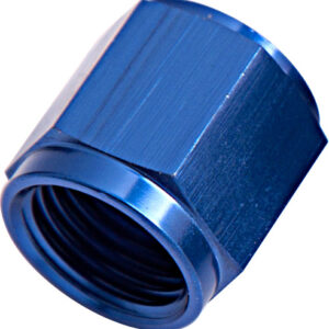 Aeroflow Tube Nut -6AN To 3/8" Tube Blue -6AN To 3/8" Hard Line