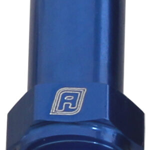 Aeroflow Straight Male 1/4" Barb to 1/16" NPT Adapter, Blue