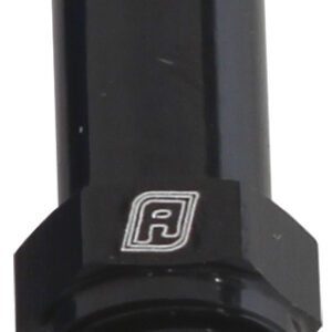 Aeroflow Straight Male 1/4" Barb to 1/16" NPT Adapter, Black