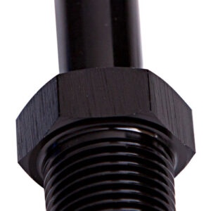 Aeroflow Male 3/8" NPT To 1/2" Barb Black Straight Male To Male