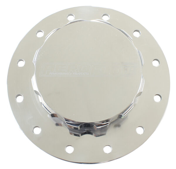 Aeroflow Billet Alloy Fuel Cell Screw On Cap Polished Gaskets Bolts