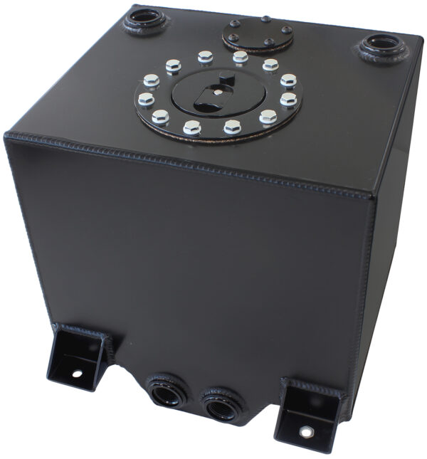 Aeroflow Black Alloy Fuel Cell 19 Litre5 Us Gallons With Cavity/Sump