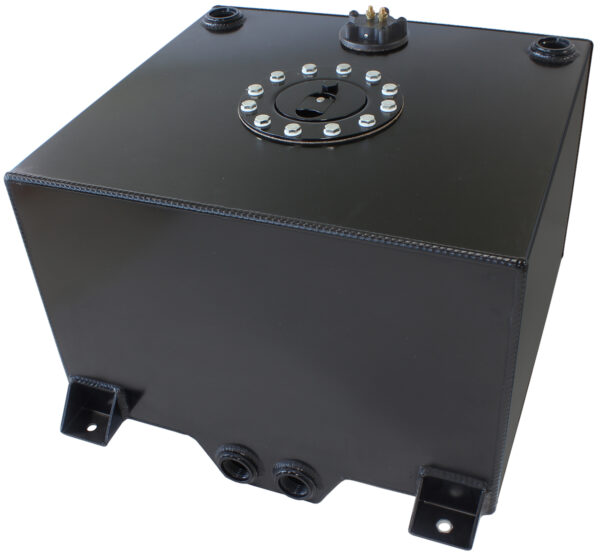 Aeroflow Black Alloy Fuel Cell 57 Litre15 Us Gallons With Cavity/Send