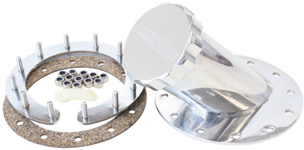 Aeroflow 45 Deg 2-1/2" X 5" Remote Fillsuits All AF Cells Polished
